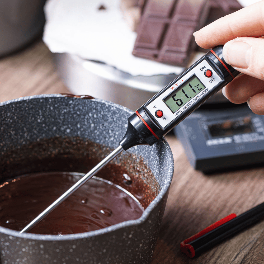 Thermomètre à chocolat et thermomètre à coeur - Thermomètre