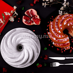 Moule à Gâteaux en Granite 25.4cm x 9.5cm "Gülü" - Taç 6542