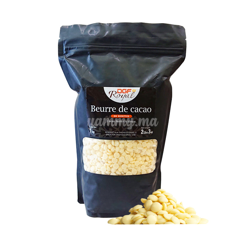 Beurre de Cacao en Gouttes 250gr (Repack) - DGF