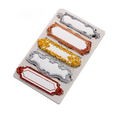 Moule Silicone 5 Cadres Vintage