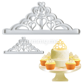 SET. 2 Emporte-pièces Couronne Princesse