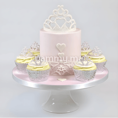 SET. 2 Emporte-pièces Couronne Princesse