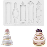 Moule Silicone 5 Cadres Vintage