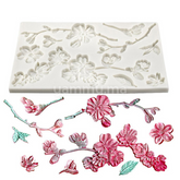 Moule Silicone Branches de Fleurs