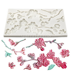 Moule Silicone Branches de Fleurs