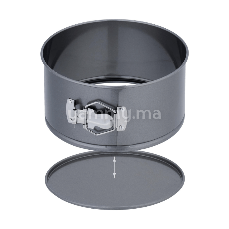 Ens. de 4 Moules à Charnière Rond 12/14/16/18*H 10.5 cm Ens. de 4 Moules à Charnière Rond 12/14/16/18*H 10.5 cm