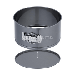 Ens. de 4 Moules à Charnière Rond 12/14/16/18*H 10.5 cm