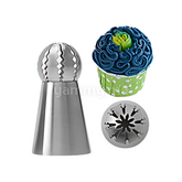 Douille Pâtissière Sphère en Inox Ø 24 mm "DL045"