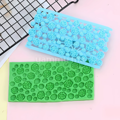 Embosseur Pâte à Sucre Pour Effet Matelassé Roses