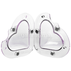 Moule à Coeur 3D en Chocolat Magnétique 9 cm - Ibili