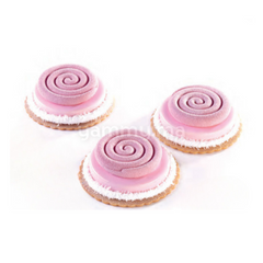 Moule Silicone Décor Hypnose Ø 6 cm "TOP07" (x8) - Pavoni