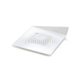 Languette Carré Blanche 8.3x8.3cm 25pcs - Silikomart