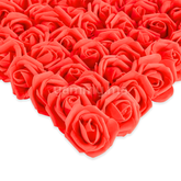 Roses Artificielles Rouges en Mousse