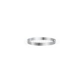 Cercle à Tarte Professionnel en Inox Ø 12.5 x H 2 cm