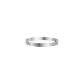 Cercle à Tarte Professionnel en Inox Ø 15.5 x H 2 cm