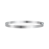Cercle à Tarte Professionnel en Inox Ø 25.5 x H 2 cm