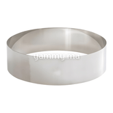 Cercle à Pâtisserie en Inox 25 x h 6 cm