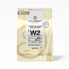 Chocolat de Couverture Blanc 28% Cacao N° W2 - Callebaut