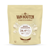 Chocolat de Couverture Blanc 26.4% Cacao – Van Houten Professional