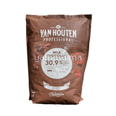 Chocolat de Couverture au Lait 30.9% 5Kg - Van Houten