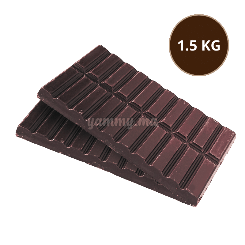 Chocolat de Couverture Noir 72% 1.5kg - Aiguebelle