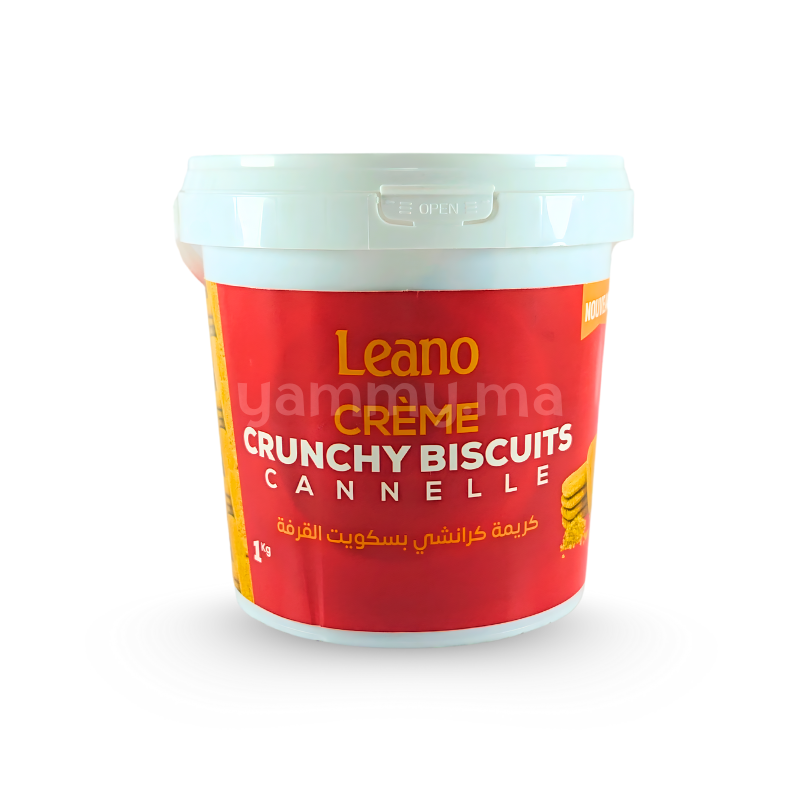Crème Crunchy Biscuits Cannelle "Speculoos" 1 kg - Leamido Leano