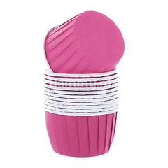 SET. 25 Caissettes Cupcake Muffins en Papier Rose