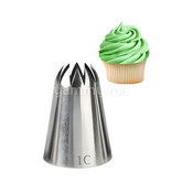 Douille Pâtisserie Inox Fleur 8 dents N° 1C
