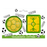 SET. 2 Emporte-pièces Ballon et Terrain de Football