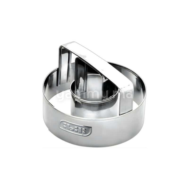 Emporte-pièce & Découpoir à Beignets et Donuts Ø 7,5 / Ø 3,5 cm en Inox – Ibili 709200