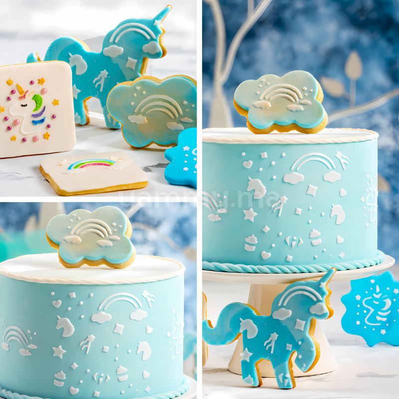 SET. 2 Emporte-pièces Licornes Magiques SET. 2 Emporte-pièces Licornes Magiques