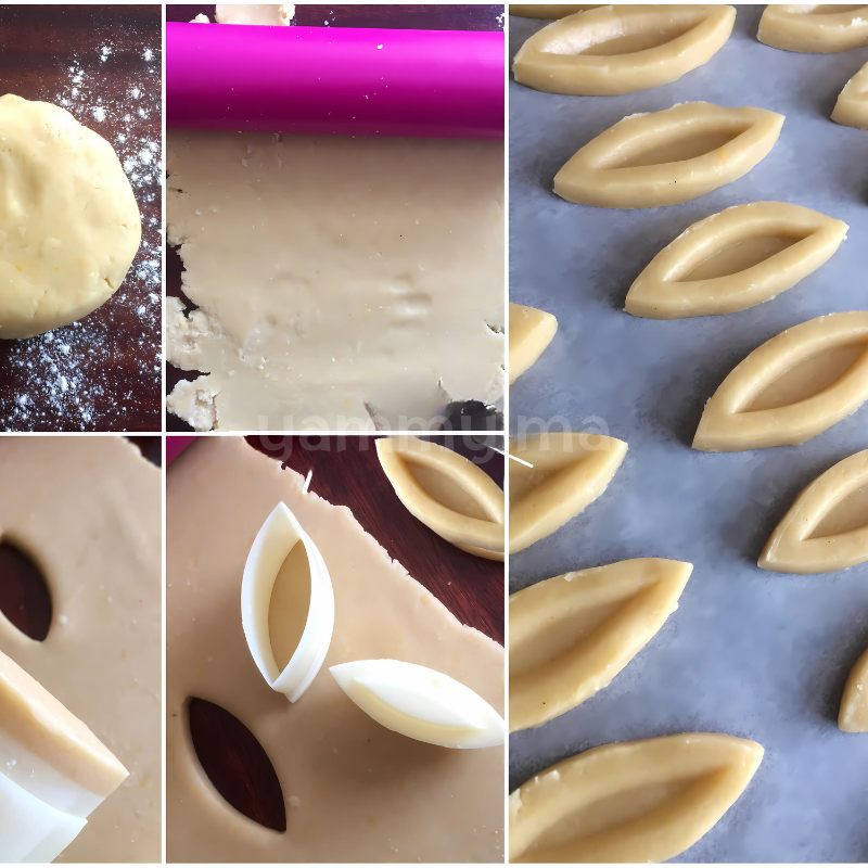 emporte-piece ovale Découpoir Tartelette Barquette emporte-piece ovale Découpoir Tartelette Barquette