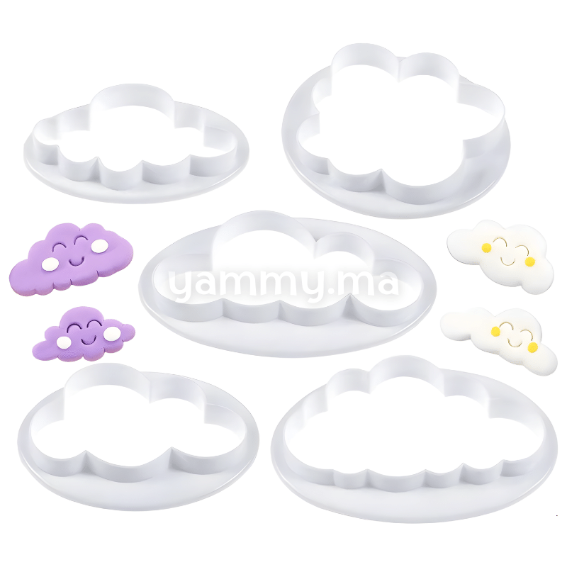 SET. 5 Emporte-pieces Nuage