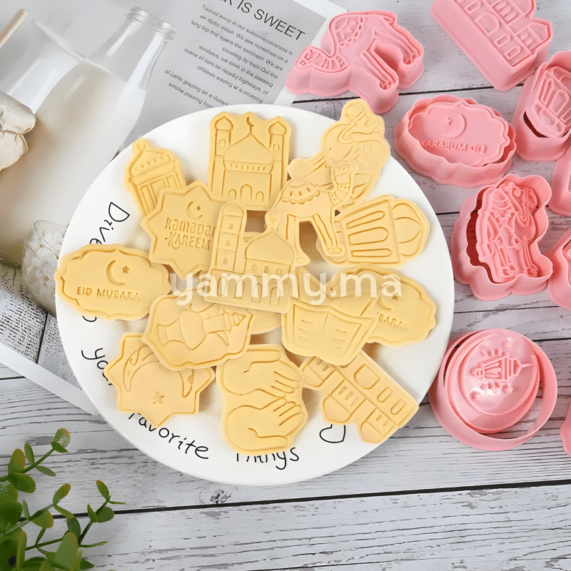 SET. 8 Emporte-pièces Ramadan et Eid SET. 8 Emporte-pièces Ramadan et Eid
