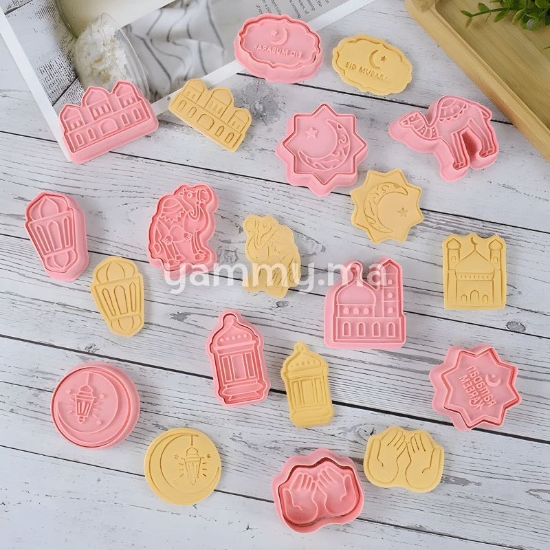 SET. 8 Emporte-pièces Ramadan et Eid SET. 8 Emporte-pièces Ramadan et Eid