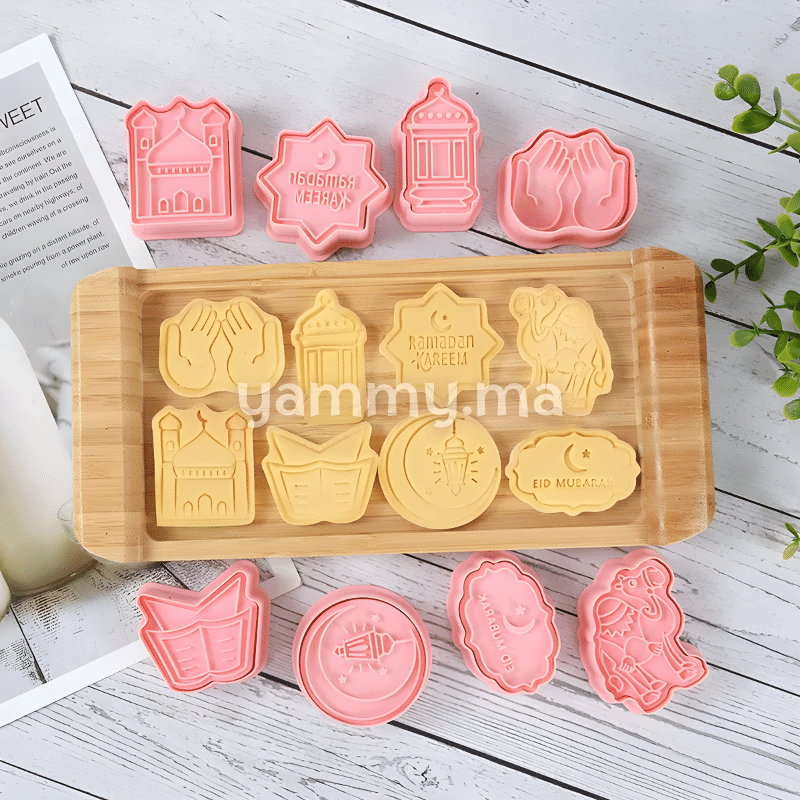 SET. 8 Emporte-pièces Ramadan et Eid SET. 8 Emporte-pièces Ramadan et Eid