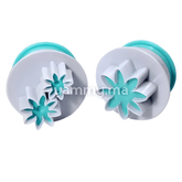 SET. 2 Emporte-pièces Fleur M3