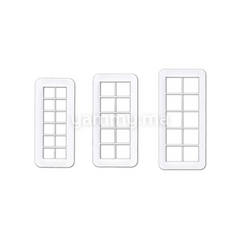 SET. 3 Emporte-pièces Géométrique Carées