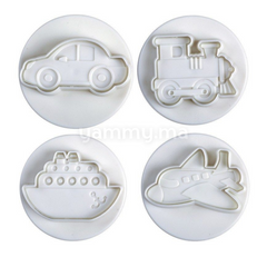 SET. 4 Emporte-pièces Véhicules