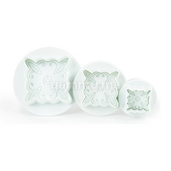 SET. 3 Emporte-pièces Carre