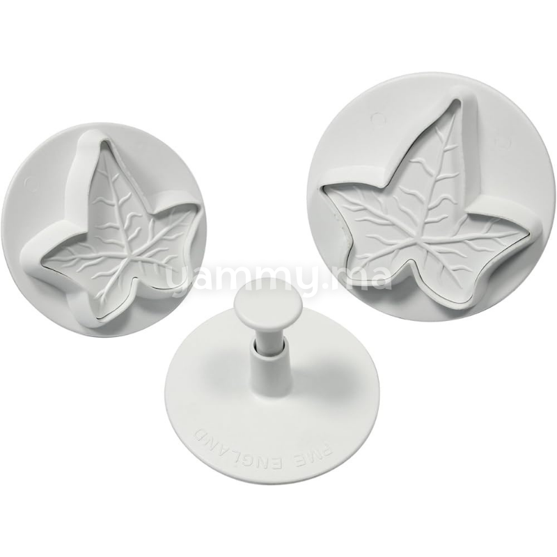 SET. 3 Emporte-pièces Feuilles de Lierre