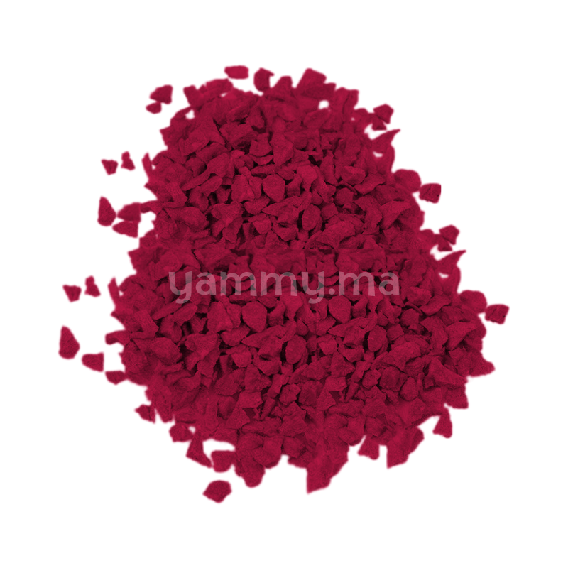 Fraise Crispy 1-3mm 25Gr