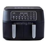 Friteuse sans Huile Air Fryer Double 2 x 4.5L - Lacor 69508
