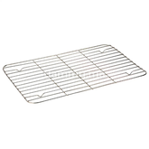 Grille Rectangulaire à Pâtisserie en Fil Chromé 29 x 42 cm