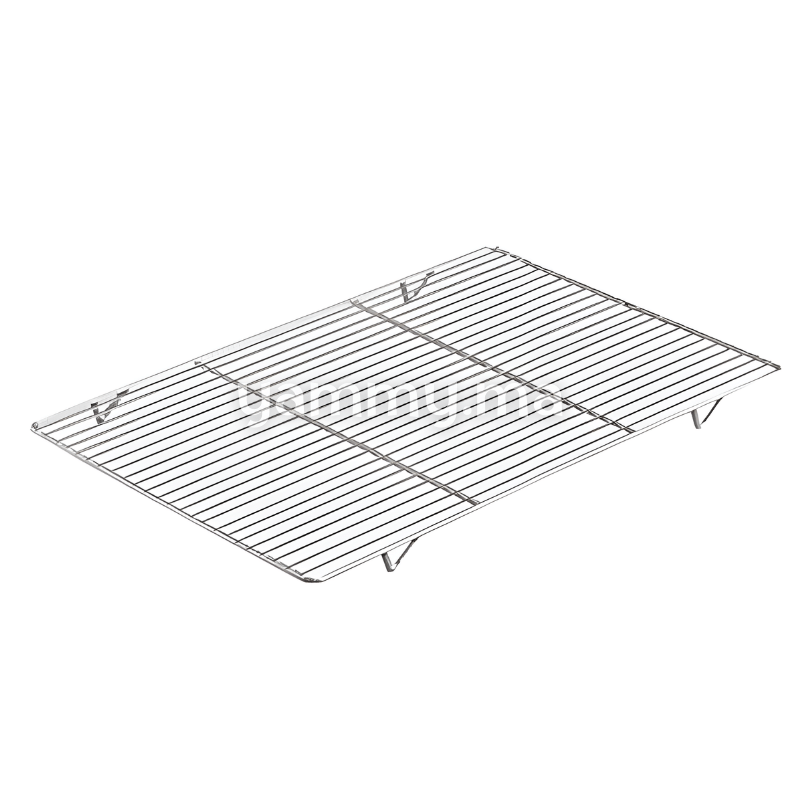 Grille à Pâtisserie Rectangulaire en Inox 30 x 40 cm