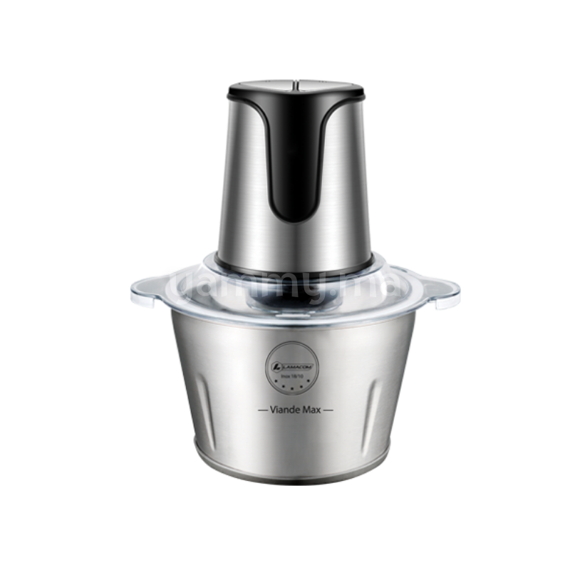 Hachoir Electrique Bol Inox 300W - Lamacom HC1204