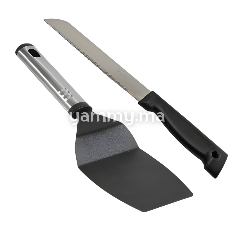 kit Palette Nylon + Couteau 26 cm - Lamacom