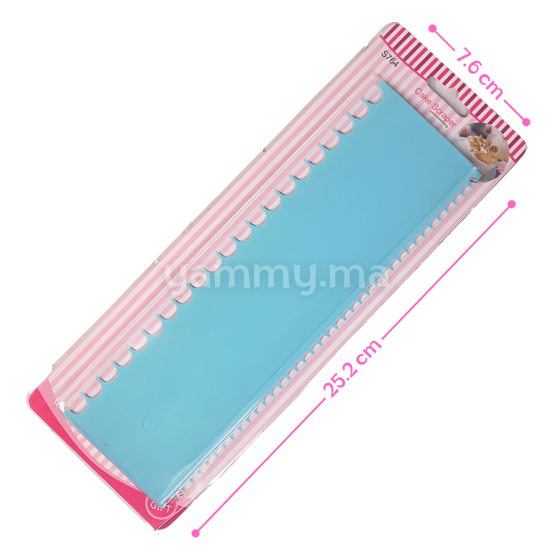 Lisseur Gâteau en Plastique S764-1 Lisseur Gâteau en Plastique S764-1