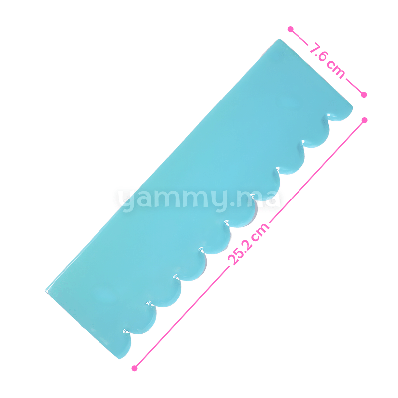Lisseur Gâteau en Plastique 25CM S764-2 Lisseur Gâteau en Plastique 25CM S764-2