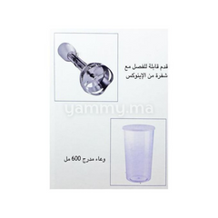 Mixeur Plongeant Electrique avec Bol 300W - Lamacom